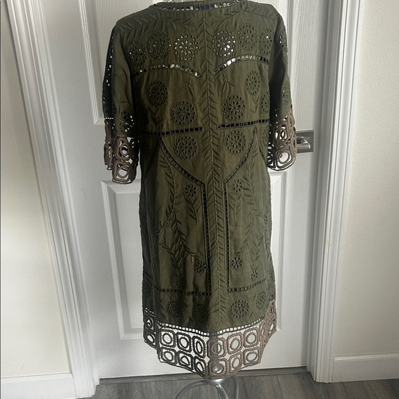 Sea New York Olive Green Mini Dress size 0 - Picture 11 of 16